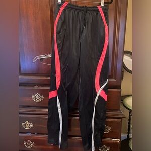 Black and Red Track Pants